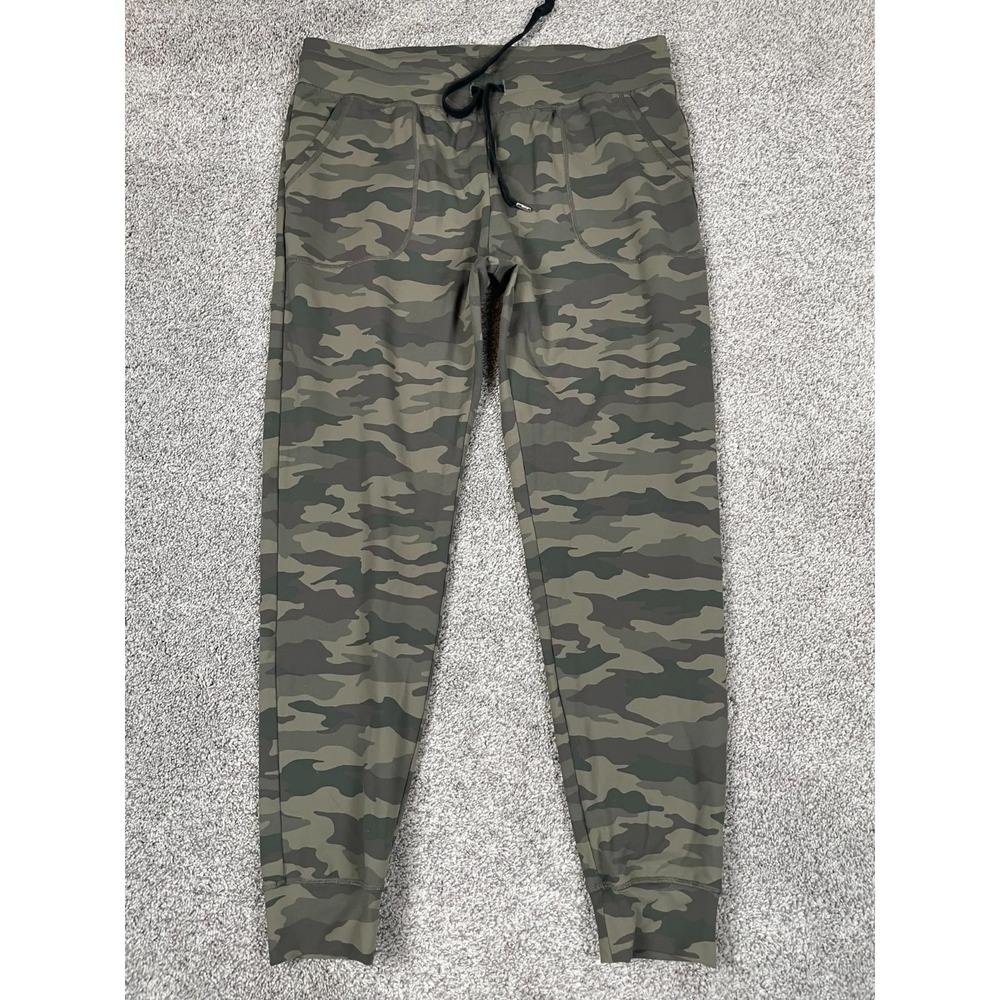 Zyia Pants Womens XL Green Camo Jogger Athletic Sporty Lounge Leisure Casual